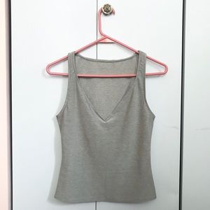 Calvin Klein Silver Swimwear Top